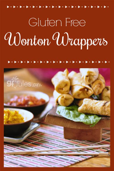 Homemade dumplings, potstickers, gyoza.you can make them all from scratch! Gluten Free Wonton Wrapper - gfJules