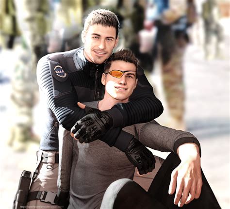 Chris Redfield And Piers Nivans He Made It Through And Now Everyones