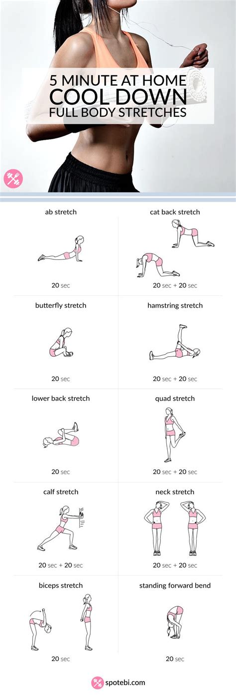 Stretch And Relax Your Entire Body With This Minute Routine Cool Down Exercises To Increase