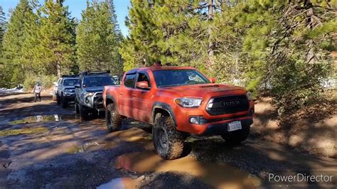 Toyota 4runners And Tacomas Snow Run High Lakes Youtube