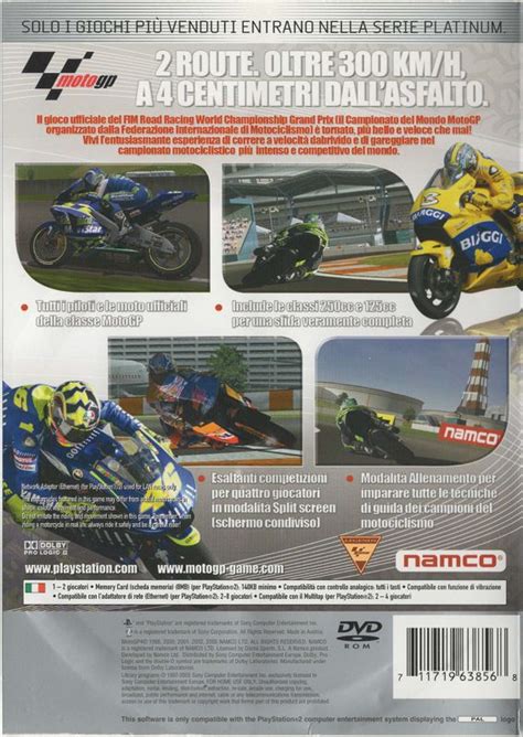 Motogp 4 2005 Playstation 2 Box Cover Art Mobygames