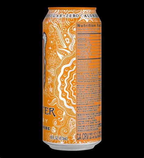 Monster Energy Drink Ultra Sunrise 16 Oz 1 Can