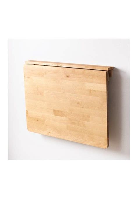 I like the shape and the natural wood. IKEA NORBO Wall-mounted Drop-leaf table - Urban Sales NZ ...