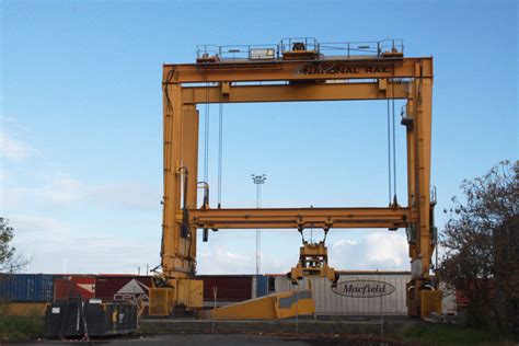 The Third Of The Melbourne Freight Terminal Cranes 40 Tonne