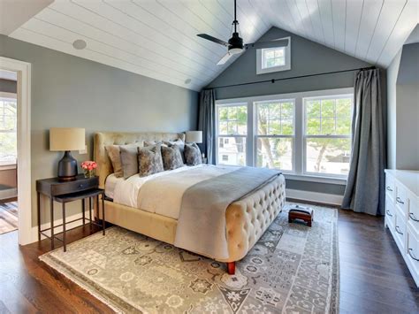 See more ideas about vaulted ceiling bedroom home house design. Vaulted, White Shiplap Ceiling Helps Natural Light Move ...