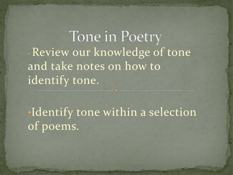 Ppt Tone In Poetry Powerpoint Presentation Free Download Id2488590
