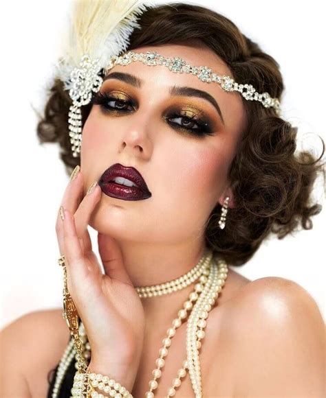 Great Gatsby Makeup 1920 Makeup 1920s Makeup Gatsby Roaring 20s Makeup Flapper Makeup