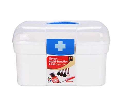 First Aid Kit Box White