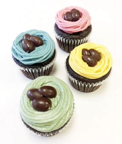 Our April Cupcake Of The Month Treats From The Earth