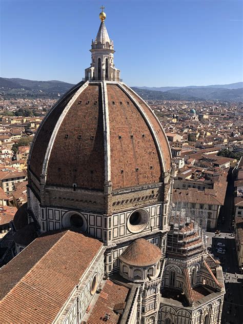 The Magnificent Duomo At The Cathedral Of Santa Maria Del Fiore On A