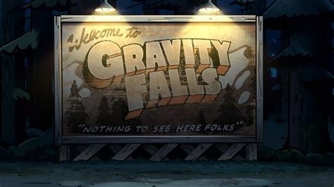 Image S2e12 Welcome To Gf Signpng Gravity Falls Wiki Fandom