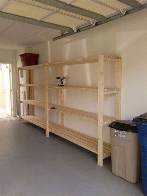 Organize your garage with this garage storage system that you can easily customize to fit any space. Garage shelving unit | Do It Yourself Home Projects from Ana White (With images) | Garage ...