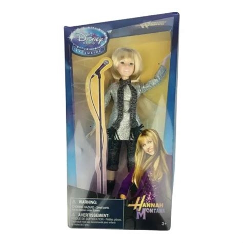 New Htf Rare Disney Store Exclusive Miley Cyrus Hannah Montana 10 Doll