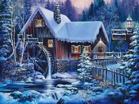 Beautiful Winter Wonderland Winter Scenery Winter Wallpaper Scenery