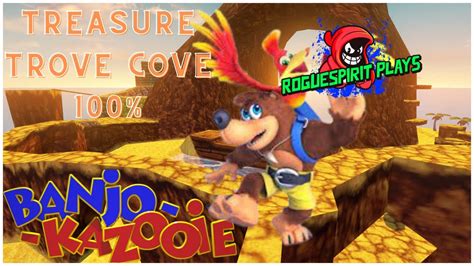 Banjo Kazooie Treasure Trove Cove 100 Playthrough Youtube