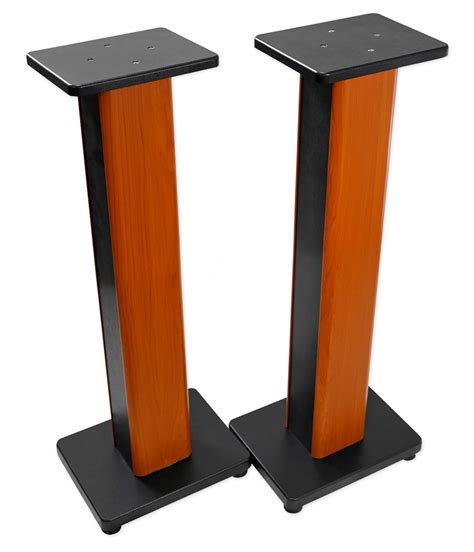 Pair 28 2 Tone Speaker Stands For Polk Audio Rti A3 Bookshelf Speakers