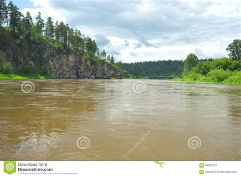 Hay River Russia South Ural Stock Image Image Of Linden Building