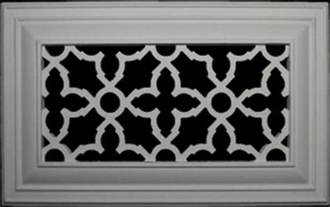 This grills are intended specifially for use in the wall. Return Air Vent Cover | Decorative Wall Grills