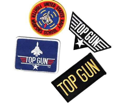 Printable Top Gun Patches