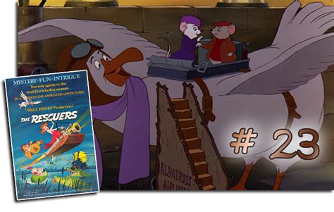 The Rescuers 23th Disney Classic Animated Film List