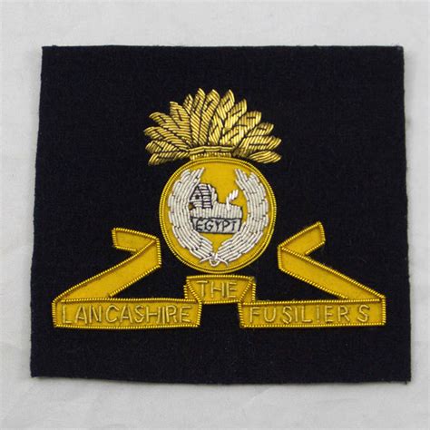 Lancashire Fusiliers Blazer Badge The Fusiliers Shop