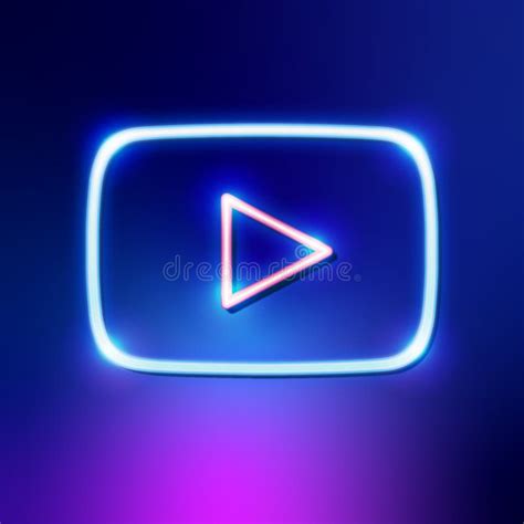 Neon Blue Youtube Music Logo Irene Montero