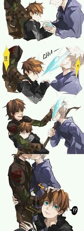Jack Frost X Hipohiccup The Rise Of The Guardians How To Train Your