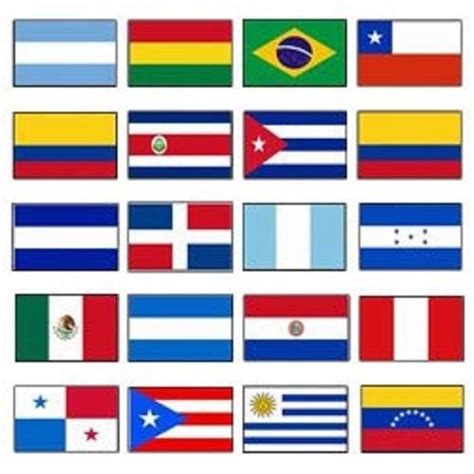 The Best Latin Countries Flags April 2023