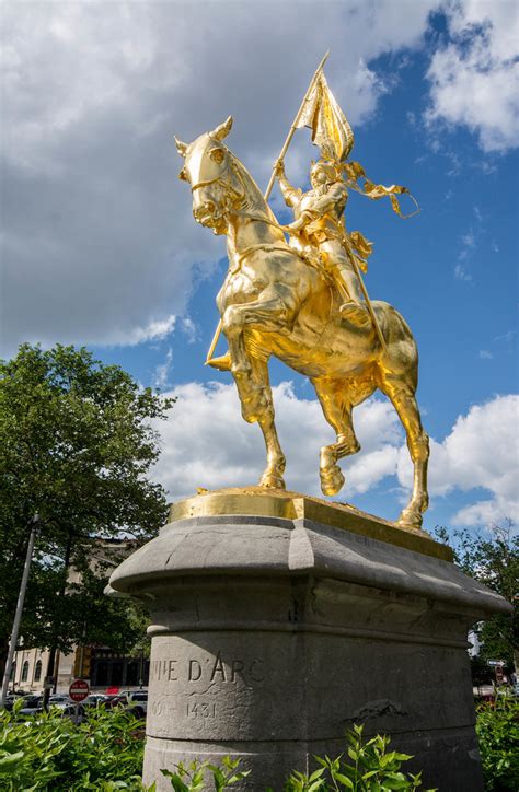 Joan Of Arc Monument Philadelphia Mark Klinchin Flickr