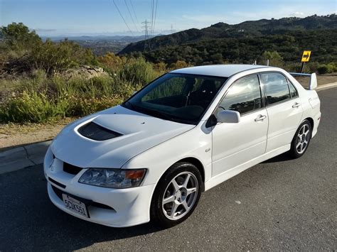 2003 Lancer Evo 8 Weightless White One Owner Socal Evolutionm