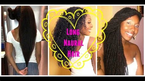 Mole hair is not in any way special. Long Natural Hair | 50+ Examples Black Women Can Grow Long ...