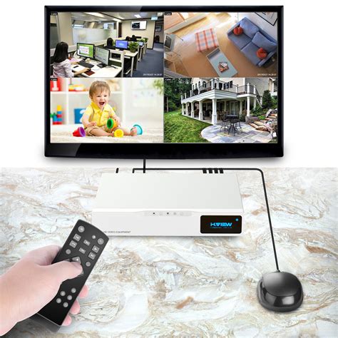Hview Hd Home Security Camera System With 1tb Hard Drive 4 Channels