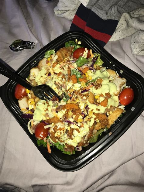 Chick Fil A Cobb Salad With Avocado Ranch Dressing And Cha Flickr