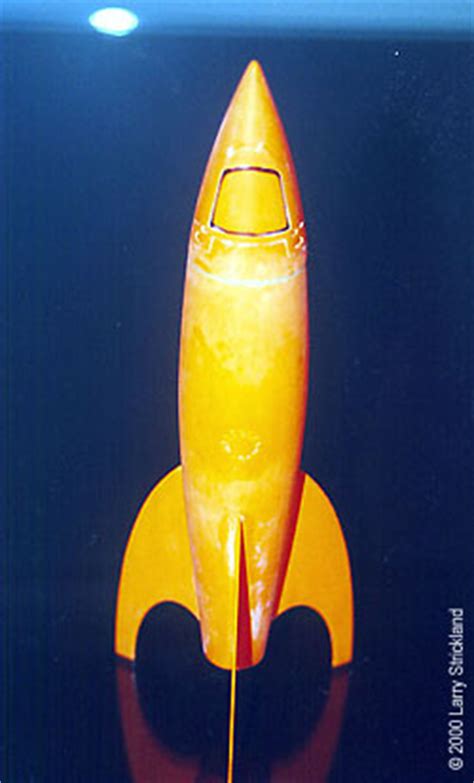 'bobbin/spool') is a projectile that spacecraft, aircraft or other vehicle use to obtain thrust from a rocket engine. Starship Modeler - Buck Rogers Rocketship