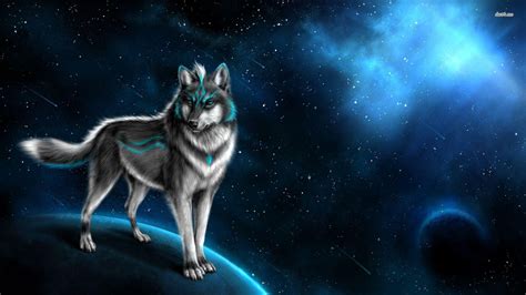 Fantasy Wolf Wallpapers Wallpaper Cave