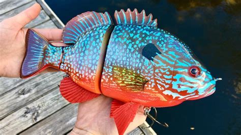 Making A Longear Sunfish Lure World Record Size Youtube