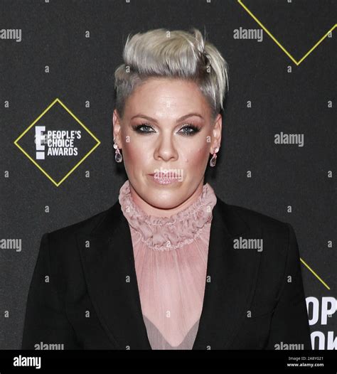 Santa Monica Ca Usa Nov 10 2019 Pink Attends 45th Annual Peoples