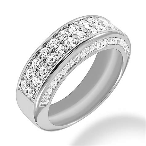 112ct Diamond Mens Anniversary Wedding Ring Gold Platinum