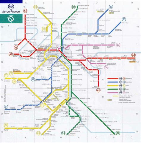 Subway Map Paris France Secretmuseum