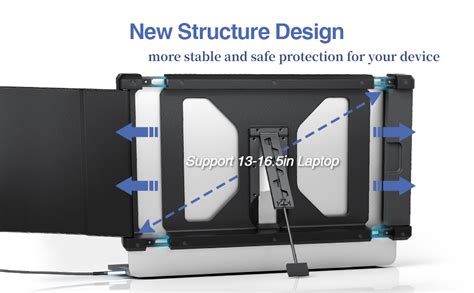 Teamgee Laptop Screen Extender 12 Portable Monitor For Laptop Fhd