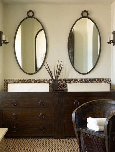They give you a closeup of areas that are hard to see, allowing for a more even shave or makeup application. Oval Shaped Bathroom Mirrors | Best Decor Things