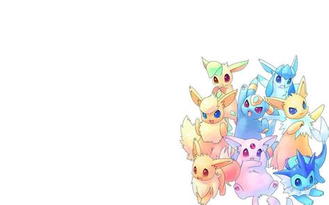 Pokémon Eeveelutions Wallpapers Wallpaper Cave