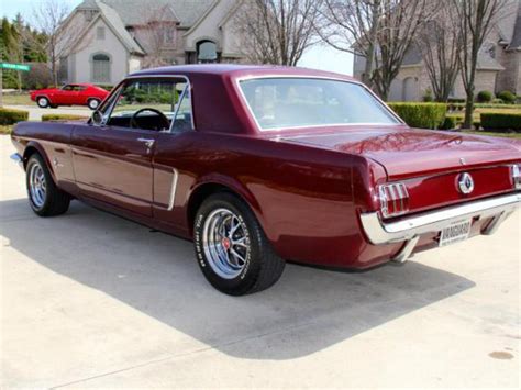 1965 Ford Mustang Exterior Colors