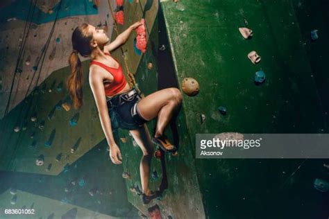 Indoor Rock Climbing Harness Photos And Premium High Res Pictures Getty Images