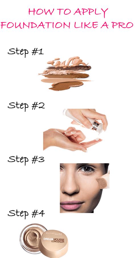 How To Apply Concealer And Foundation Step By Step