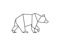 Origami tattoo tape art pinterest origami geometric drawing geometric animal geometric shapes geometric bear tattoo geometric elephant geometric our drawing is a fun representation of the polar bear in the popular and modern geometric design trend. Image result for badass polar bear drawing | Geometric art ...