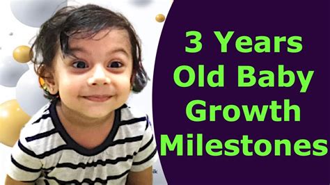 3 Years Baby Development Milestones Growth And Activities 36 Month Old