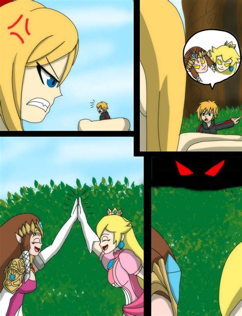 Peach Zelda Prank Samus Page 4 By Oghaliengts On Deviantart