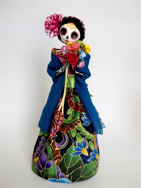 Reserved Listing For Anna La Catrina Y Sus Flores Mexican Etsy