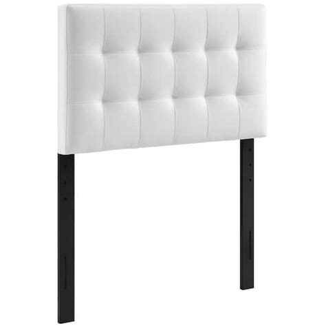 Modway Lily White Twin Upholstered Vinyl Headboard Mod 5149 Whi The
